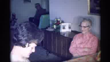New York (1959): A Family Members Enjoys Their Food With Their Children Out In The