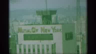 New York (1959): A Vintage And Classic Looking Old Buildings Stands Tall Out Their