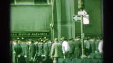 New York (1959): A Group Of Members Doing March Fast And Nice To See The Deep