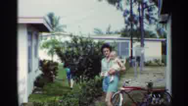 Mississippi (1963): Two Boys A Mother And Infant In The Yard
