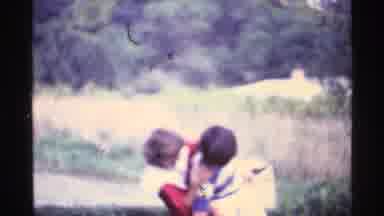 Ohio USA (1969): Brothers Or Gay Lovers Playing Piggyback In The 1970s