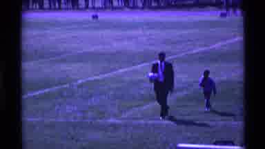 Ohio USA (1969): Marching Band Plays Music For Funeral Of A Young Man