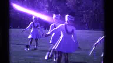 Ohio USA (1969): A Group Of Ladies Dancing In The Middle If The Street And Enjoin