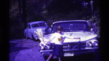 Ohio USA (1969): A Group Of Cheerleader Girls Cheering Together