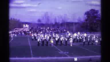 Ohio USA (1969): Football Players Playing Active Goal Targeting Eared The Uniform