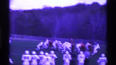 Ohio USA (1969): High School Football Team Faces Off With Red Team Playing White