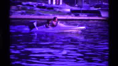 Ohio USA (1969): Lake House Summer Boating With A Beautiful Women