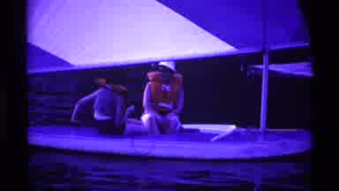 Ohio USA (1969): A Couple Look Like They Are Ready To Have A Small Cruise In The