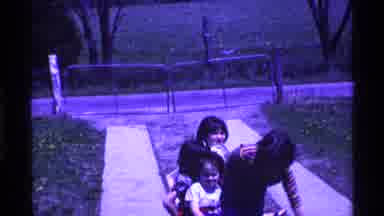 Ohio USA (1969): A Children To Enjoying The Holiday From Park And Playing The