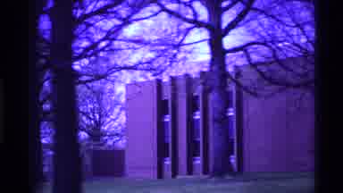 Ohio USA (1969): Driving Through The City And Capturing The Building And Sign Out