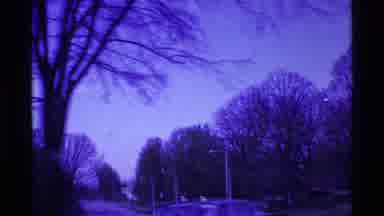 Ohio USA (1969): A Place With Full Of Snow And Full Street Filled With Snow And