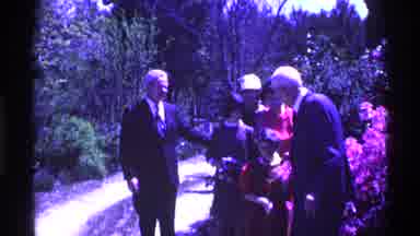 Ohio USA (1969): A Variety Of Flowers Inside The Park And Family Members Enjoying