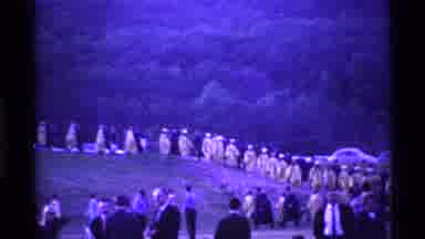 Ohio USA (1969): Vintage Film Depicting Students Walking With Their Class To