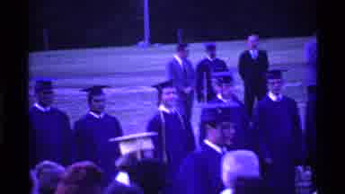 Ohio USA (1969): A Memorable Graduation In Blue