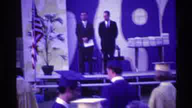 Ohio USA (1969): Outdoor Graduation With A Lot Of Attendees
