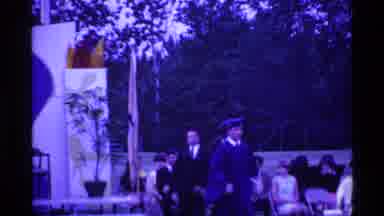 Ohio USA (1969): High School Graduation Replicates Our Today High School