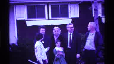 Ohio USA (1969): A Videotaping Of A Family Reunion Photo Shoot Outside Of Their