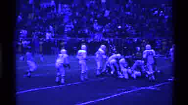Ohio USA (1969): Football Referee Throws Flag During Football Game In Small
