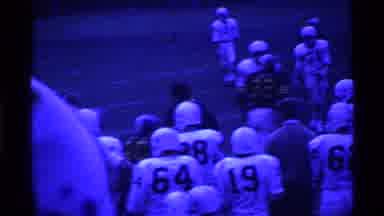 Ohio USA (1969): Football Play With A Long Pass