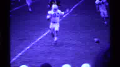 Ohio USA (1969): A Group Of Rugby Playing In The Huge Ground Playing Very Racially
