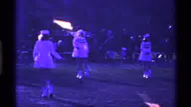 Ohio USA (1969): High School Band Playing During Halftime Game Of Football