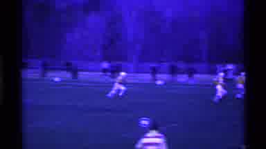 Ohio USA (1969): Football Field Used For Boys Football Team Kicking Off The Game