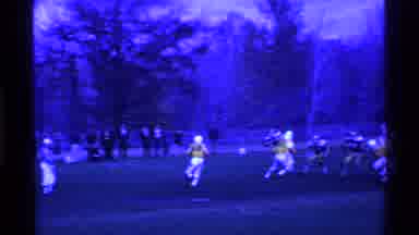 Ohio USA (1969): A Group Of Rugby Playing In The Huge Ground Playing Very Racially