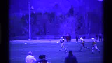 Ohio USA (1969): Children Playing A Football Game Back