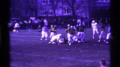 Ohio USA (1969): American Football Offense And Defense Play Second Water