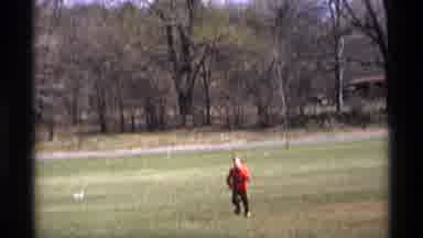 Florida Michigan (1970): A Kid Running Into An Open Field Leaving His Friends