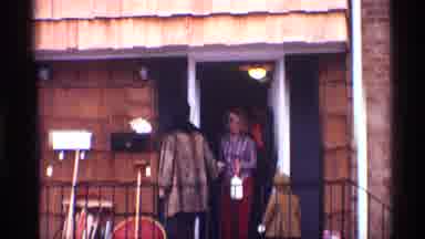New York City (1970): Play On Stage With Man And Woman Discussing Something