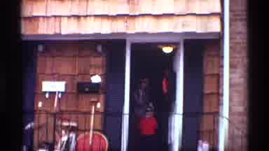 New York City (1970): A Children Getting Ready Oft School And Mother Bye The