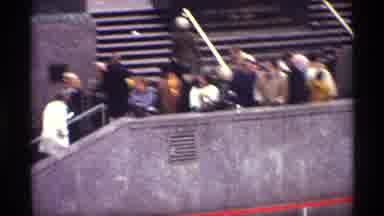 New York City (1970): Video Shortly Showing A Woman And Then An Area Full Of