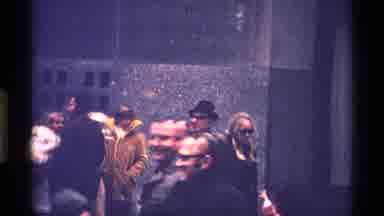 New York City (1970): Camera Zooms In On The Man Scratching His Nose Then Zooms