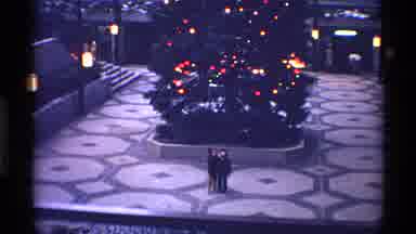 New York City (1970): City Christmas Tree Night Two People Home Video