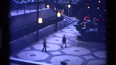 New York City (1970): Two Children Playing In A Small Paved Park In New York City