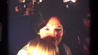 New York City (1970): Mother Gives Cookie To Child On A Flight