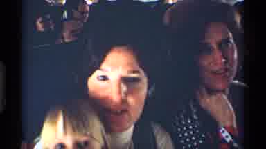 New York City (1970): A Baby And The Mother And People Are Sitting In The Stage To