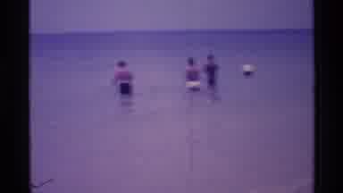 Florida USA (1973): A Beautiful Day On The Beach Fishing Around People
