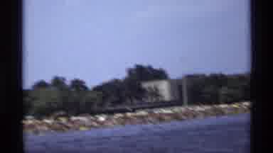 New York (1973): Road Old River Bed Footage Old Tape Water Beach