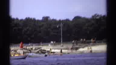 New York (1973): People Enjoying A Day Out At The Beach And Having Fun In The