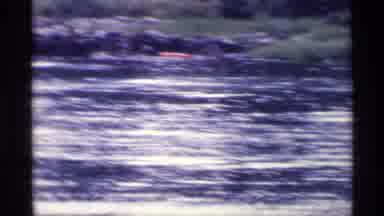 New York (1973): People Having Fun In Near Lake Shore Swimming Fishing Using Boat