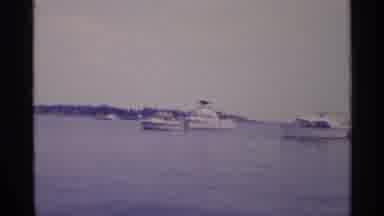 New York (1973): Boats On The Deep Water Basin Floating On Gentle Seas