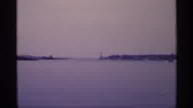 New York (1973): Many People On Ships And Crafts Riding Ocean Waves