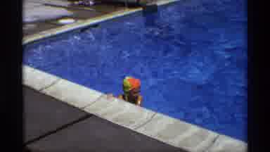 New York (1973): Jumping In A Pool Due To Darn Action