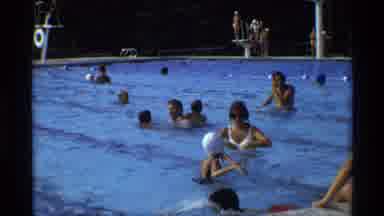 New York (1973): A Beautiful Day At The Public Pool With Friends And Family