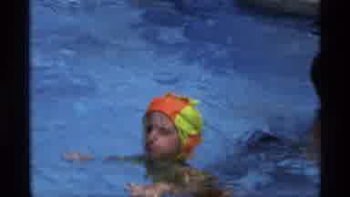 New York (1973): A Little Child To Enjoying The Swimming And Practice The Swimming