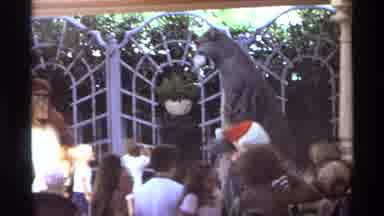 Orlando Florida (1974): Costumed Characters Dancing With Small Children In Front A