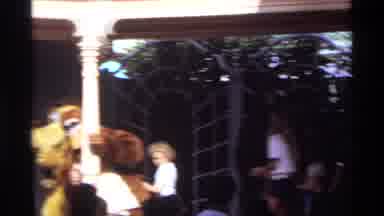 Orlando Florida (1974): Enjoying A Day Outside During The Sunny Theme Park Day