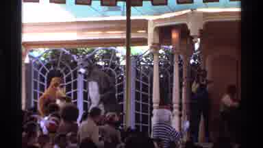 Orlando Florida (1974): Performers Dressed In A Bear And An Ape Suit Dance On A